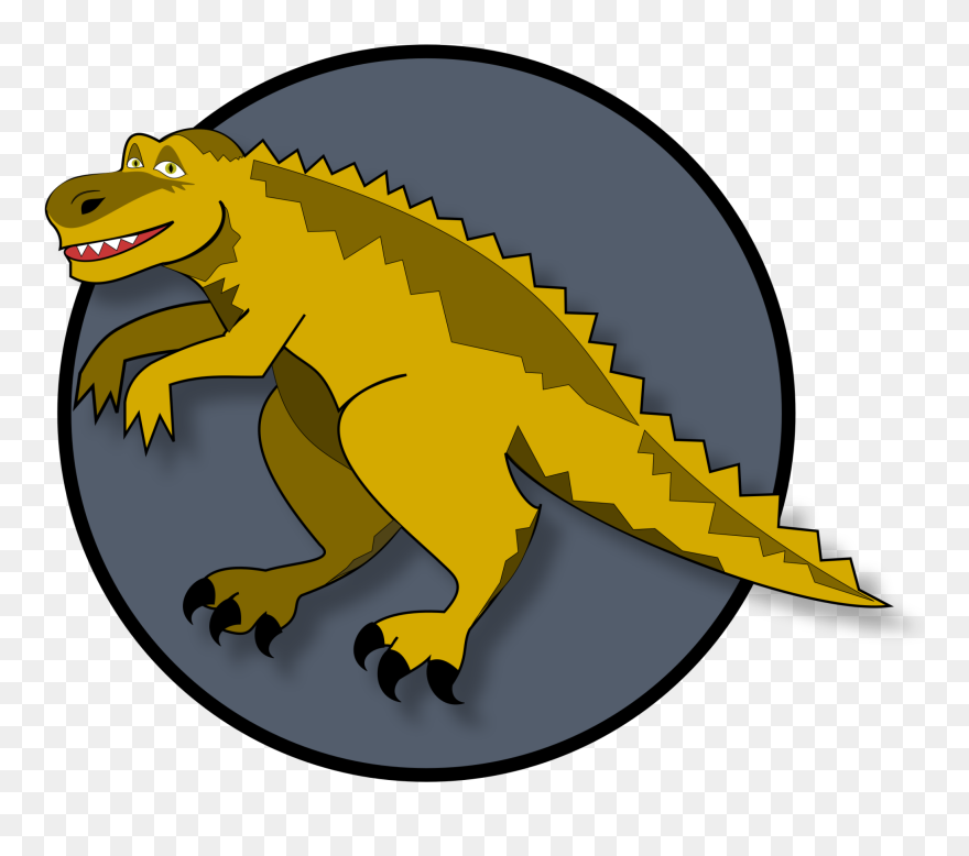 Dinosaur Svg Clip Arts - Dinosaur Circle Png Transparent Png