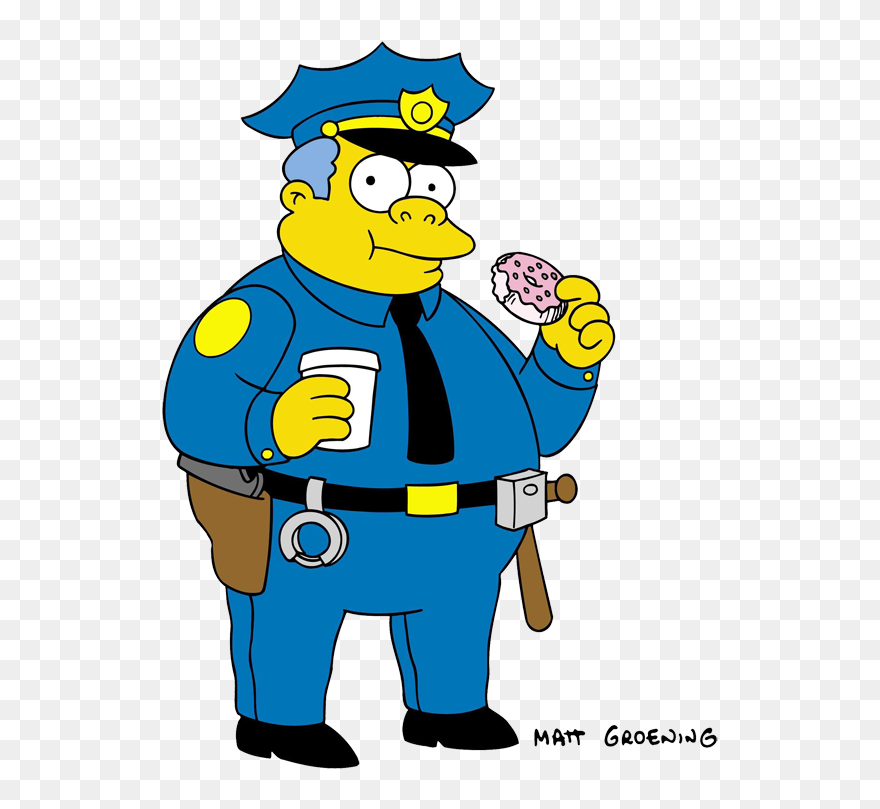 Chief Wiggum Clipart