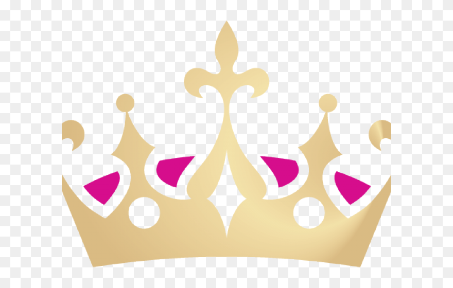 Transparent Princess Crown Clipart Png - Gold Princess Crown Png