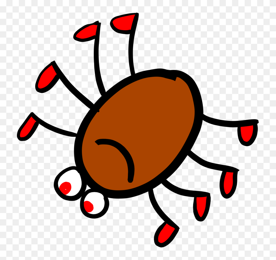 Tick Spider Parasitism Lyme - Spider Pics For Kids Clipart