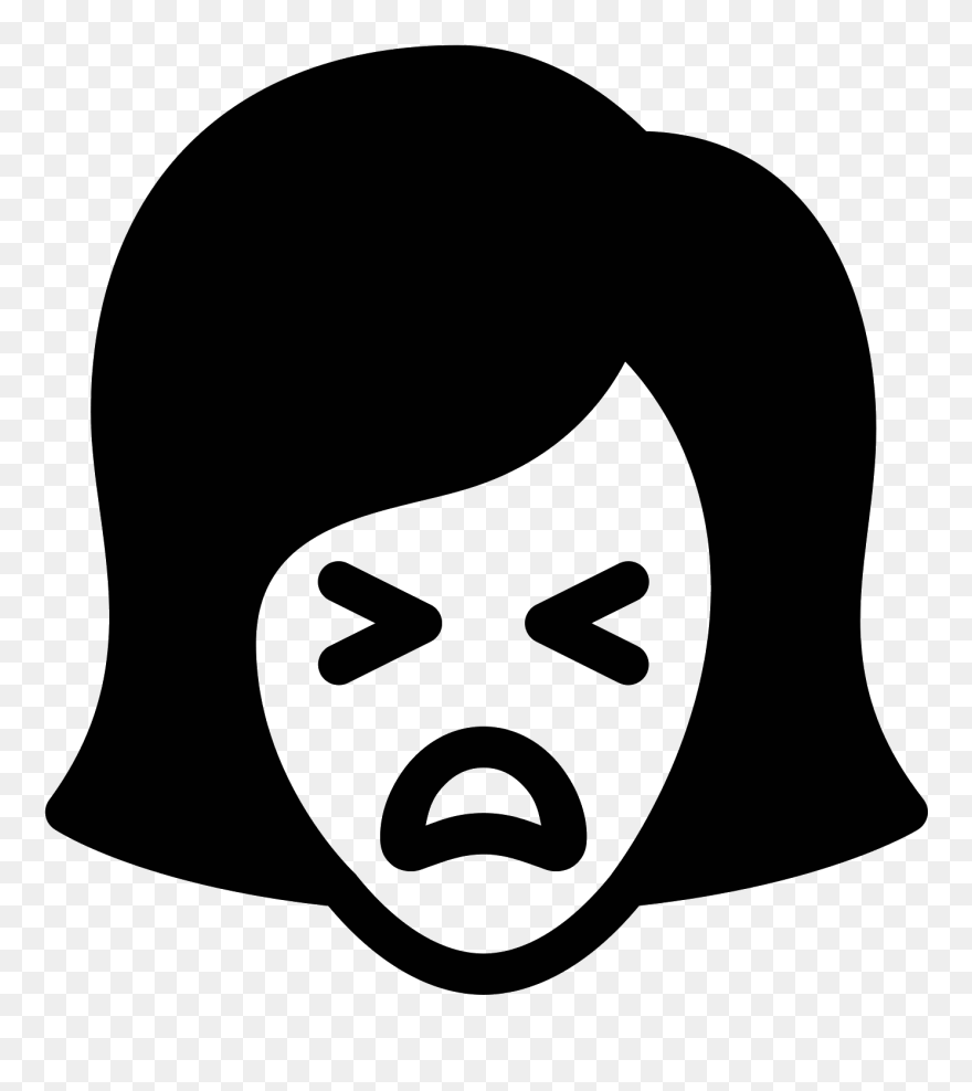 Distressed Svg Vector Art - Stress And Trauma Icon Clipart