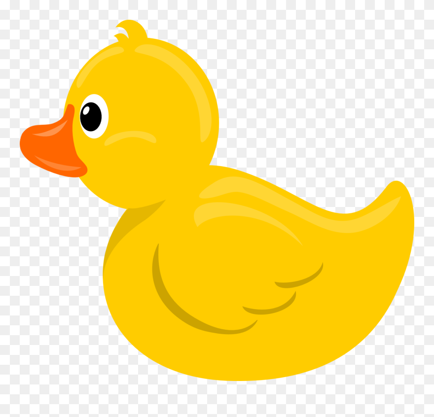 Clipart Duck Toy, Clipart Duck Toy Transparent Free - Rubber Duck Clipart Png