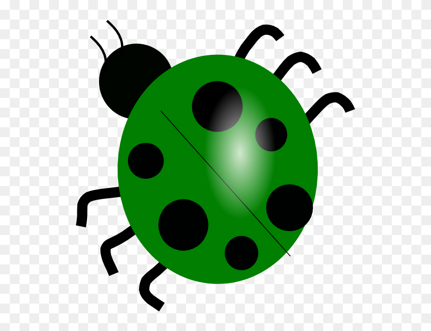 Green Ladybug Clip Art - Ladybug Clip Art - Png Download