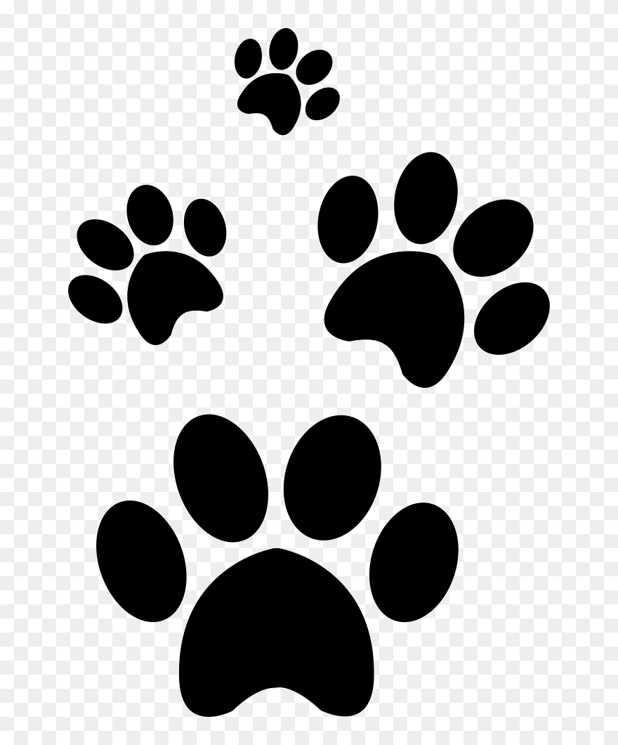 Heart With Paw Print Clipart