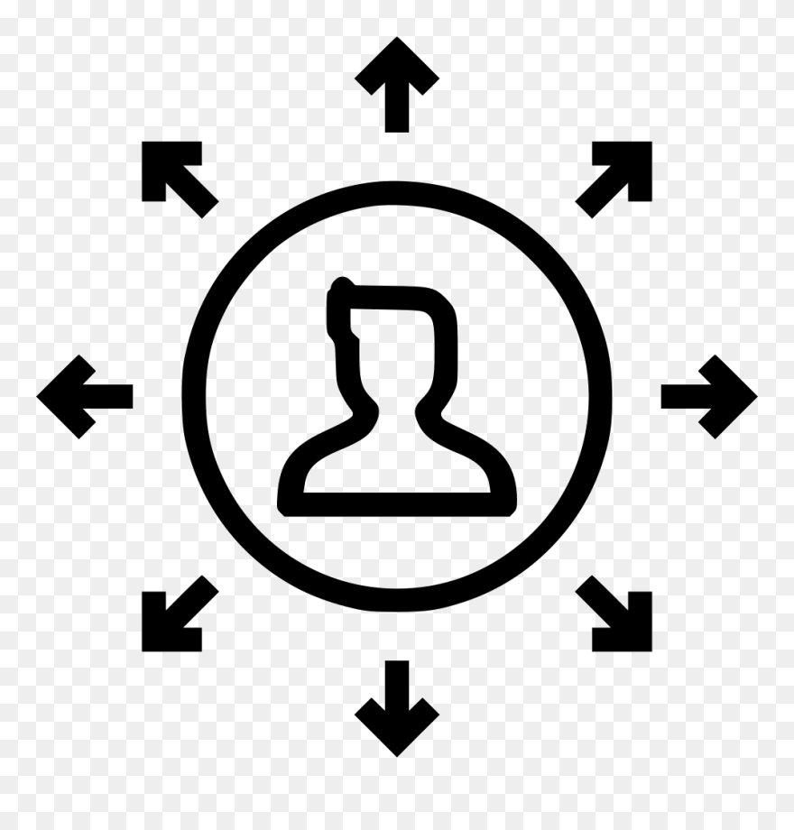 Businessman Manpower Connection Explore Expand Knowledge - Manpower Icon Png Clipart