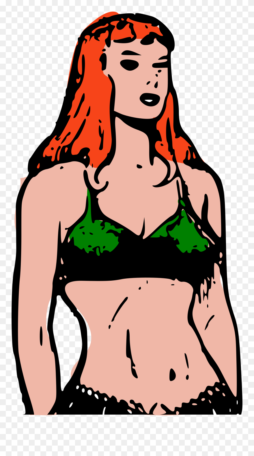 Redhead Slave Girl Clip Arts - Clip Art - Png Download