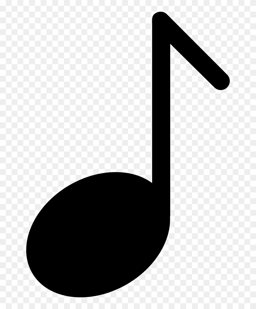 Music Note Easy - Music Notes Solid Black Clipart