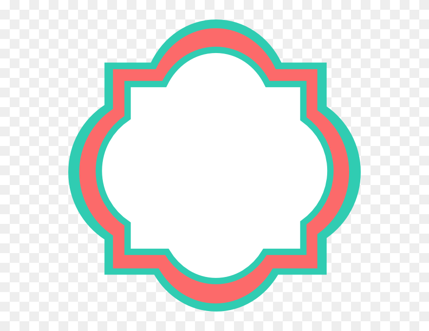 Decorative Label Clip Art At Clker - Circle - Png Download