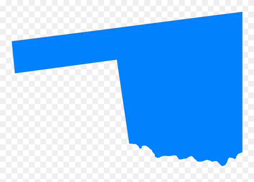 Oklahoma State Map Png Clipart