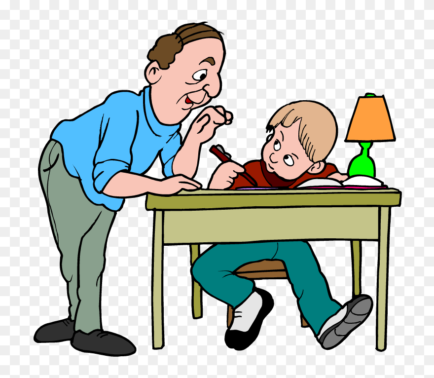 Free Pictures Of Grandpa, Download Free Clip Art, Free - Help With Homework Clipart - Png Download