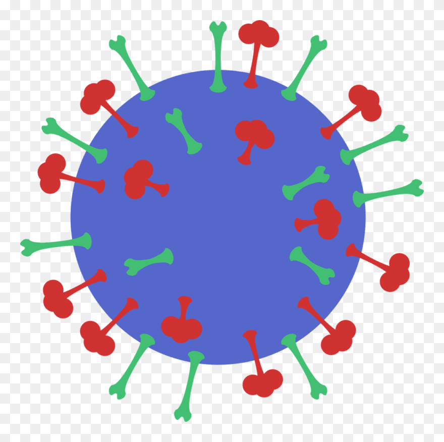 Human Behavior,area,artwork - Virus Clipart - Png Download