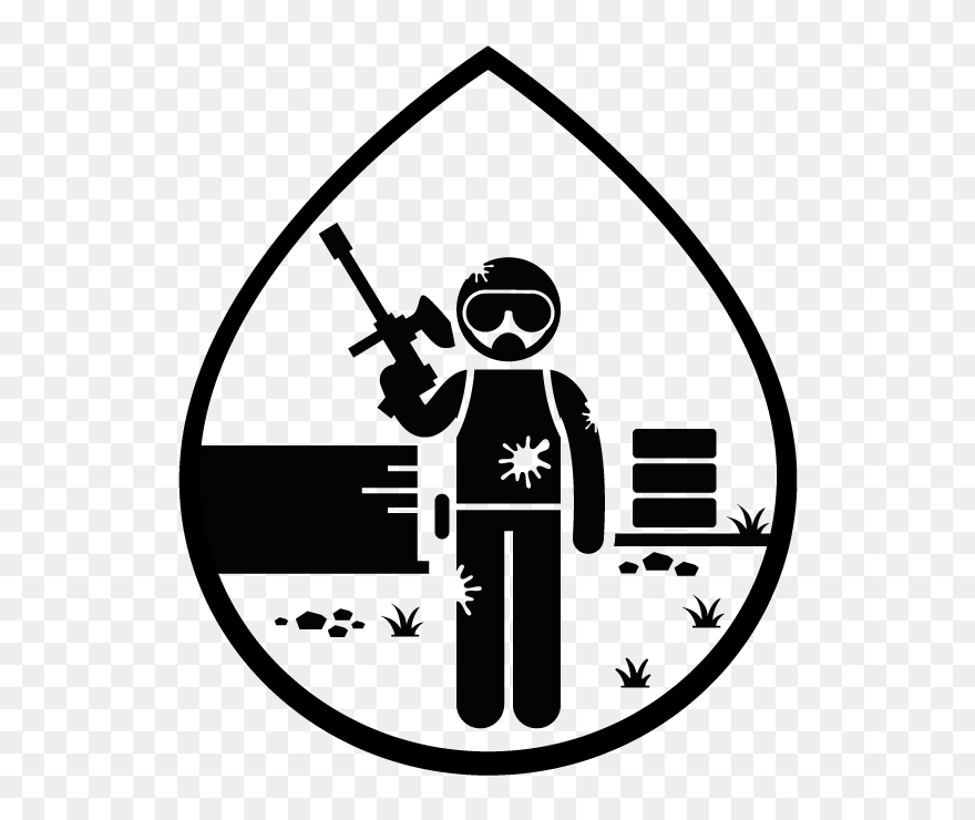 Paintball - Paintball Icon Png Clipart