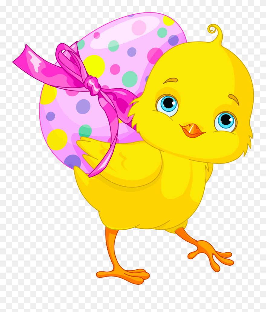 Transparent Children Clipart - Chicken Easter Clipart - Png Download
