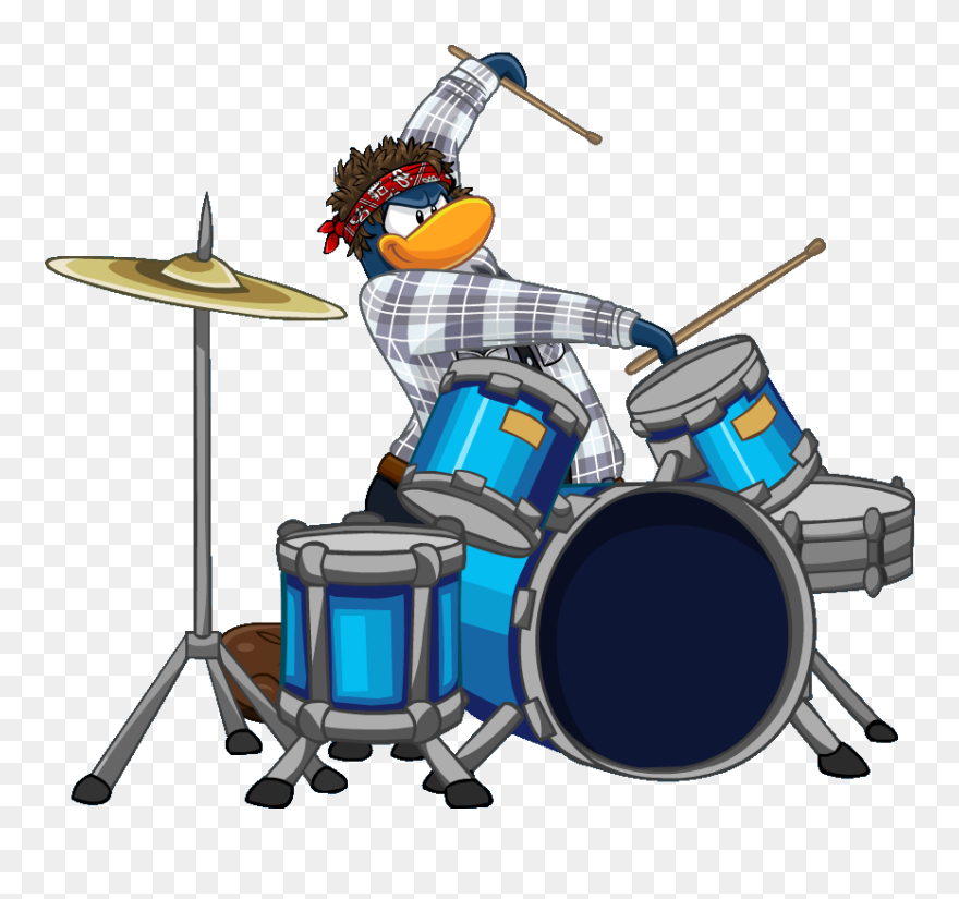 Rock Band Clipart Penguin - Club Penguin G Billy - Png Download