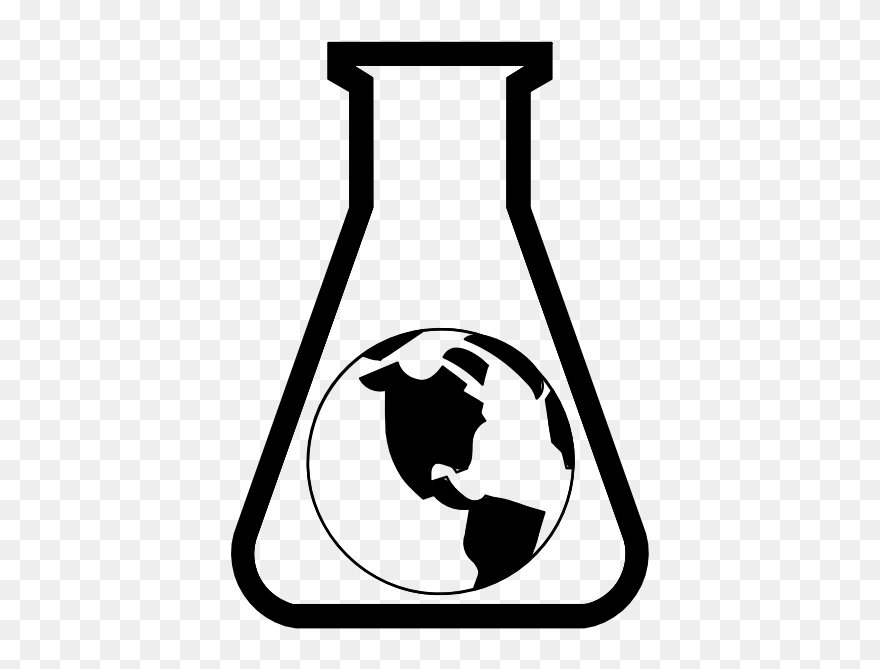 Living With Chemicals - Black And White Transparent Chemical Clipart - Png Download