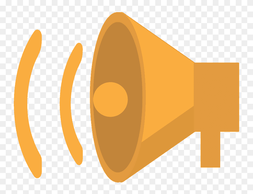 Loudspeaker Emoji Clipart - عکس استیکر بلند گو - Png Download