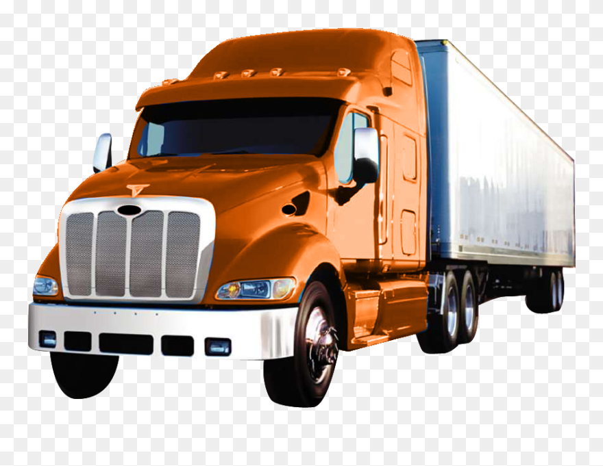 Car Semi-trailer Truck Peterbilt Truck Driver - Trucks Png Clipart