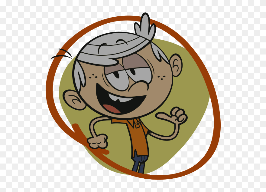 Voices Lincoln In The Loud House Clipart