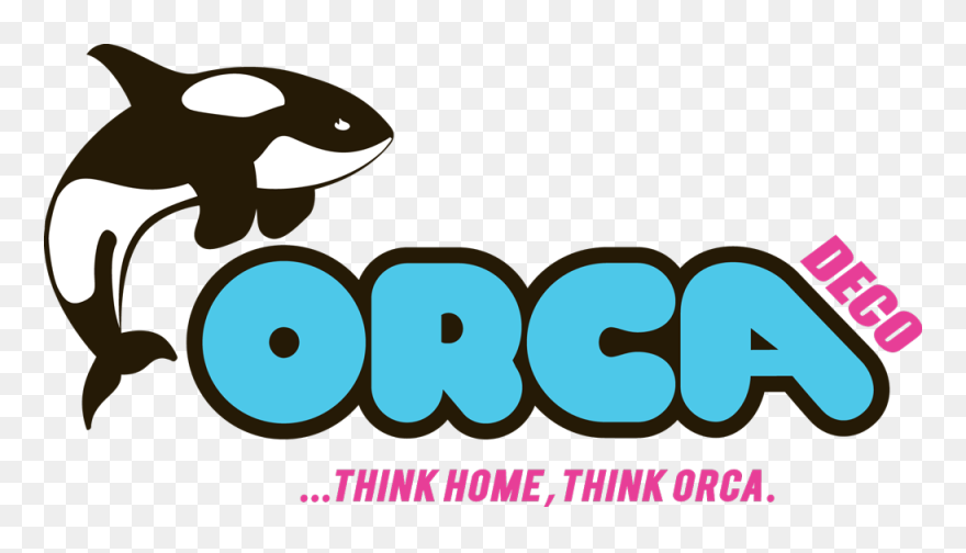 Orca Deco Logo Clipart