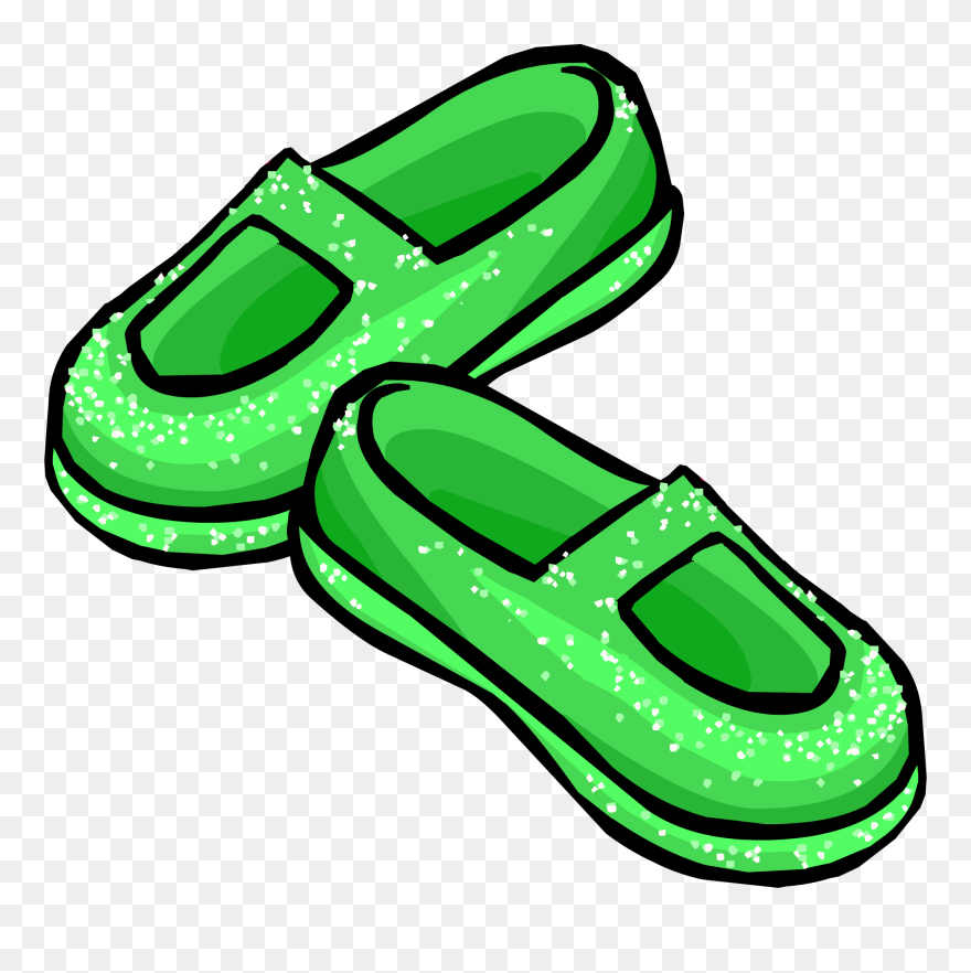 Club Penguin Rewritten Wiki - Yellow Shoes Clipart - Png Download