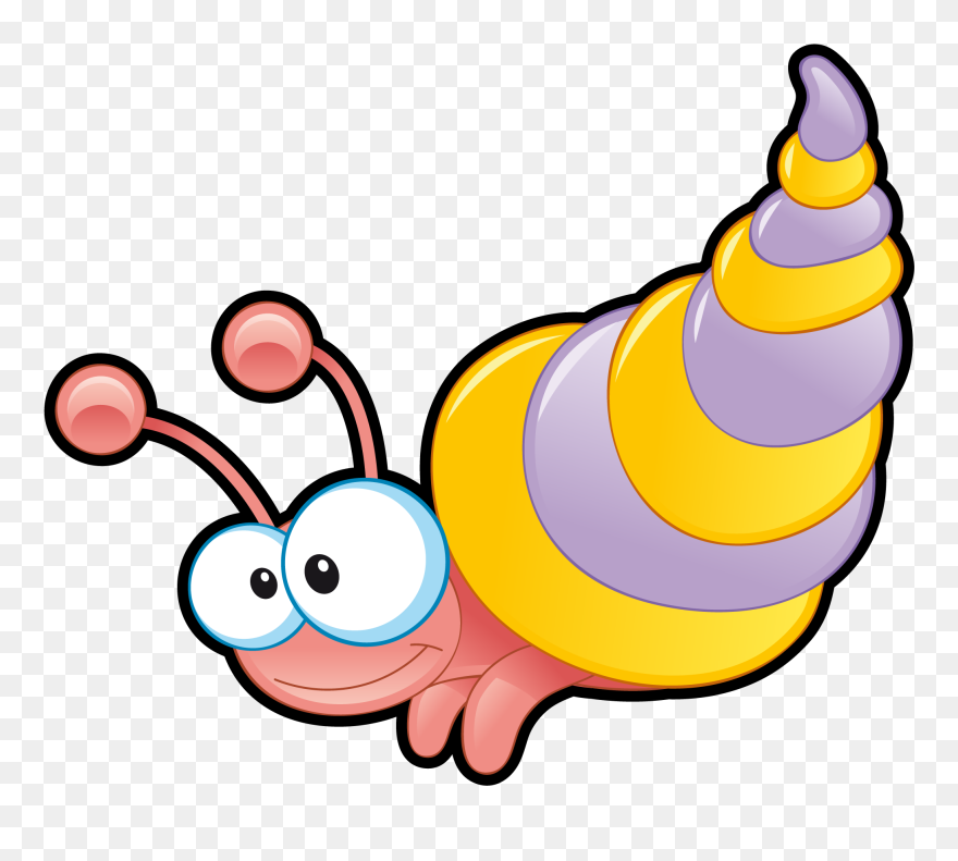 Insect Sea Animal Alphabet - Cute Cartoon Sea Animal Clipart