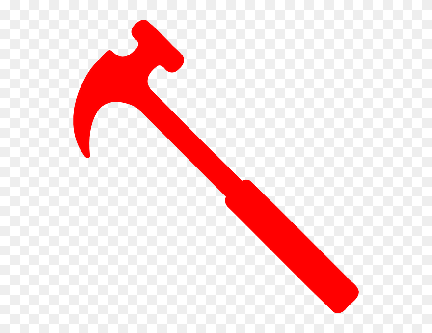 Clipart Hammer Nail Screw - Hammer Clip Art - Png Download