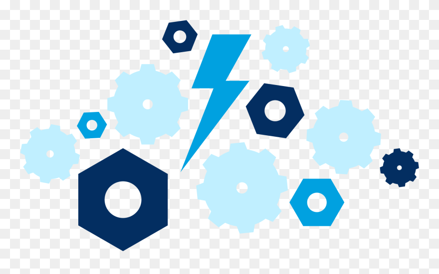 Transparent Lightning Bolts Png - Bolt Clipart