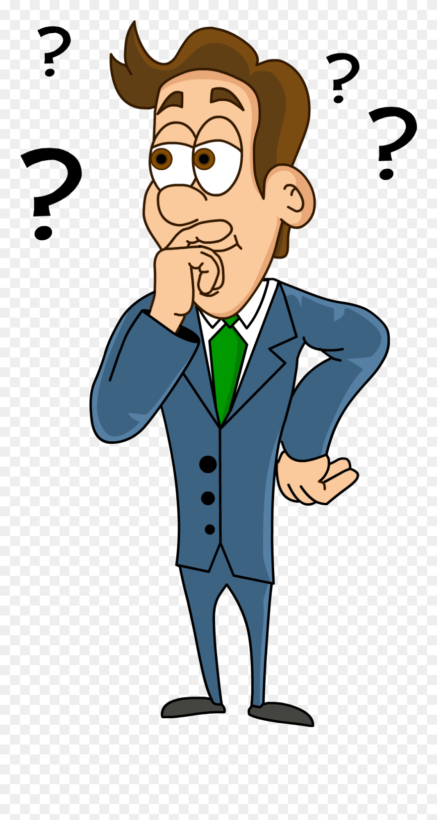 Formal Question Ask Question Clipart - Thumbs Up Person Clipart - Png Download