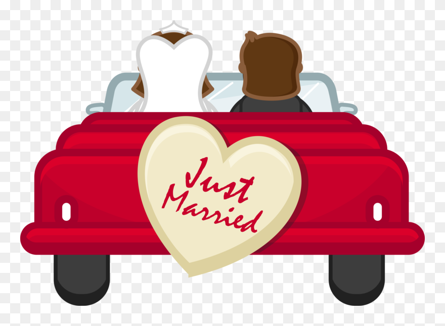 Honeymoon Free Download Png - Just Married Clipart Png Transparent Png