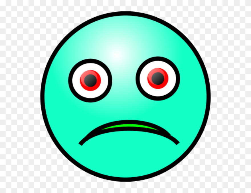 Emoticons Sad Face - Smiley Clipart