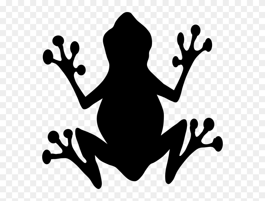 Frog Silhouette Clipart