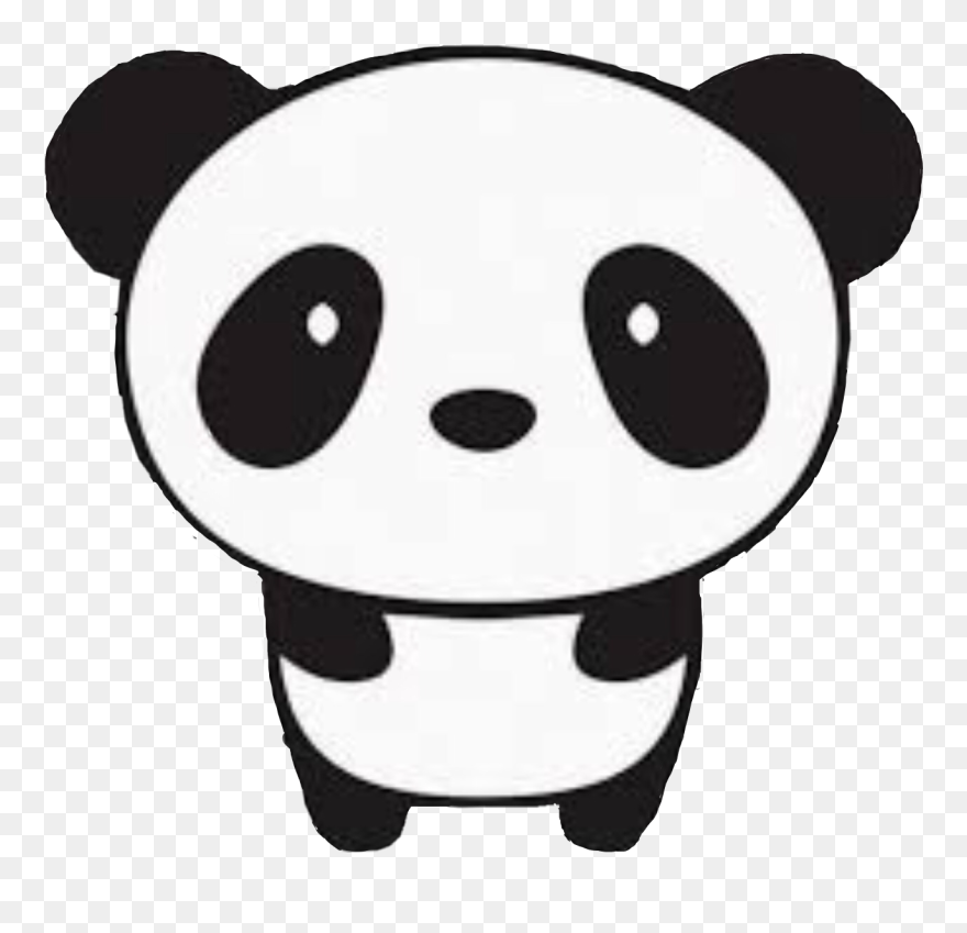 #morecuteanimals #socute #sokawaii #panda #bear #pandabear - Cute Panda Panda Pumpkin Stencil Clipart