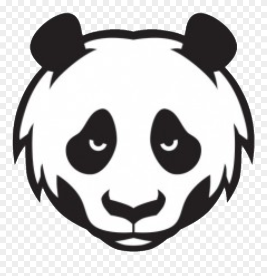 #pandabear #panda - Panda Con Mascara De Gas Clipart