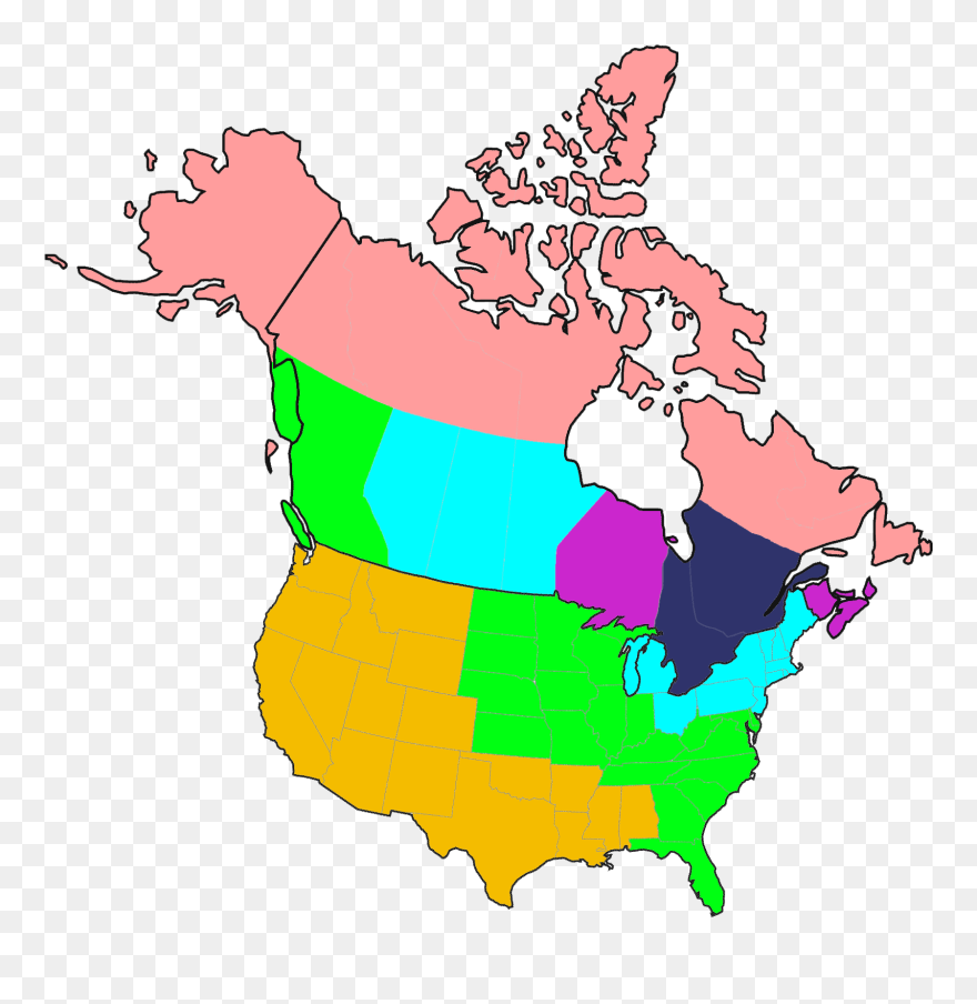 Map Of Estimated Shipping Lead Time - Largest City Population In Each State Clipart