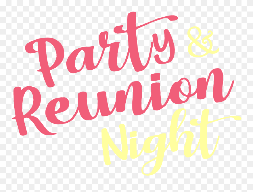Cu Gavel Club Annual Party And Reunion Night - Calligraphy Clipart