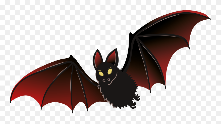 Dark Vampire Bat Transparent Png - Bat Clipart Png