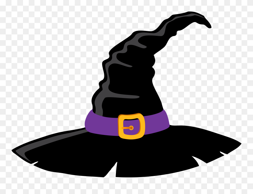 Witch Hat Witchcraft Clip Art - Witch Hat Transparent Png