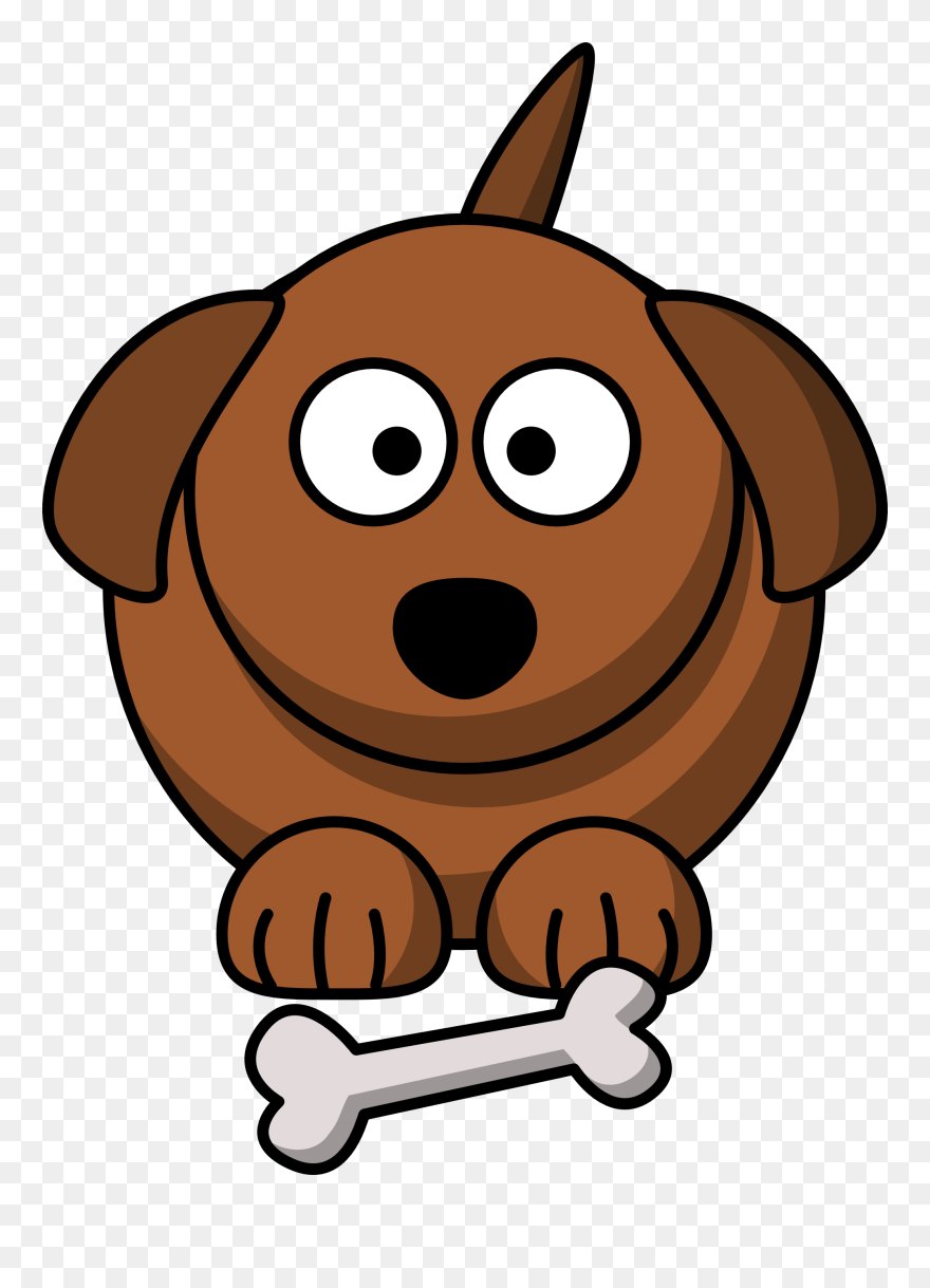 Stuffing Food Clipart Transparent Background - Cartoon Clipart Dog - Png Download
