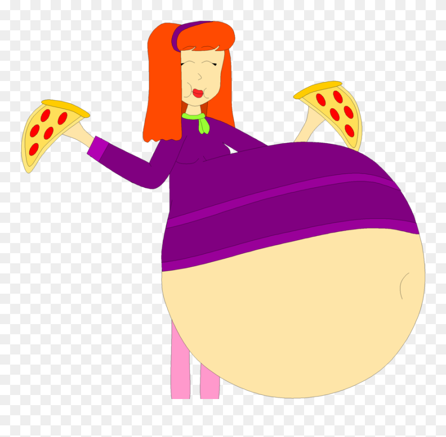 Pizza Stuffing Daphne By Angry - Food Clipart