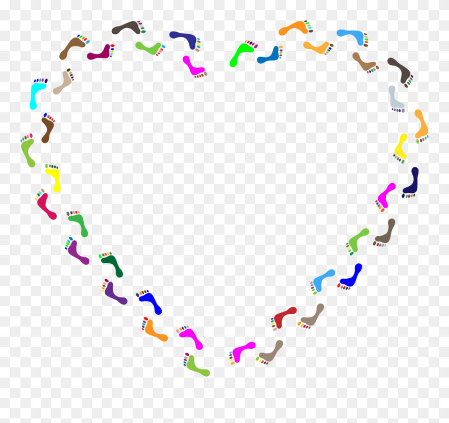 Text,heart,silhouette - Clip Art - Png Download