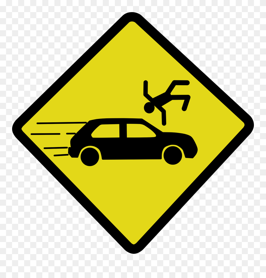 Traffic Accident Sign Clipart