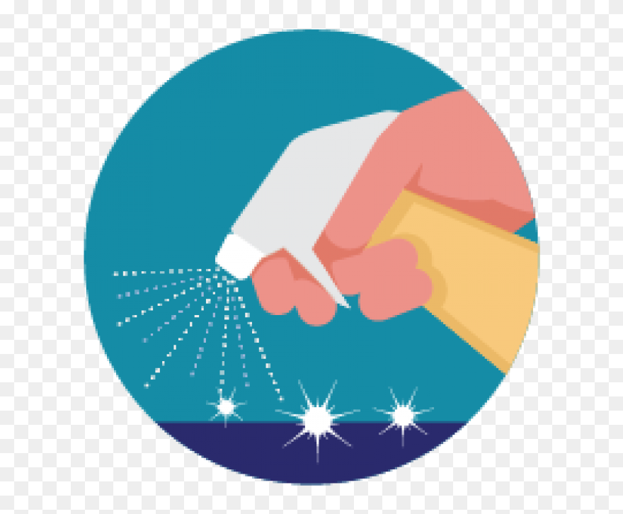 Icon Of Cleaning Surfaces - Protect Yourself From Coronavirus Clipart