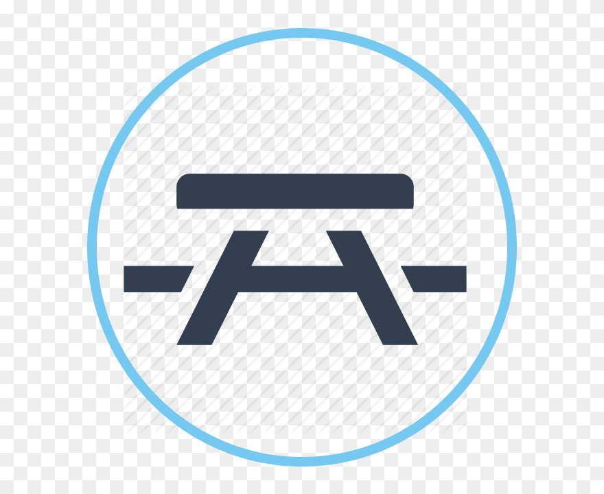 Picnic Tables At Each Site - Have A Picnic Here Symbol Clipart