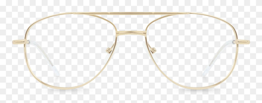 aviator glasses transparent