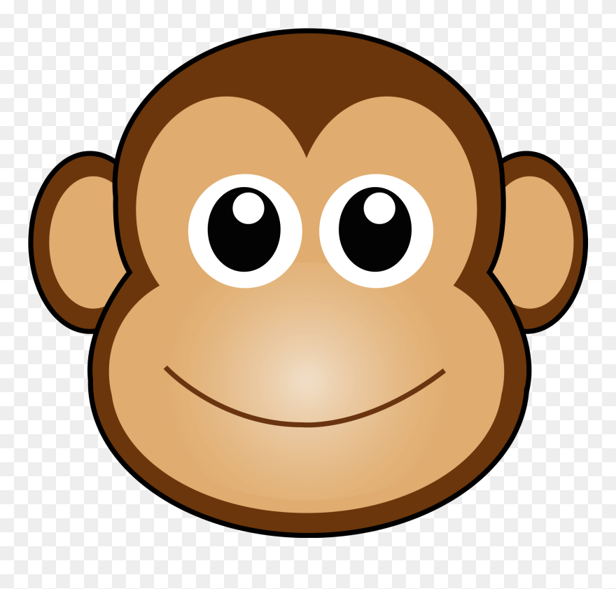 Free Images - Easy Cartoon Monkey Clipart