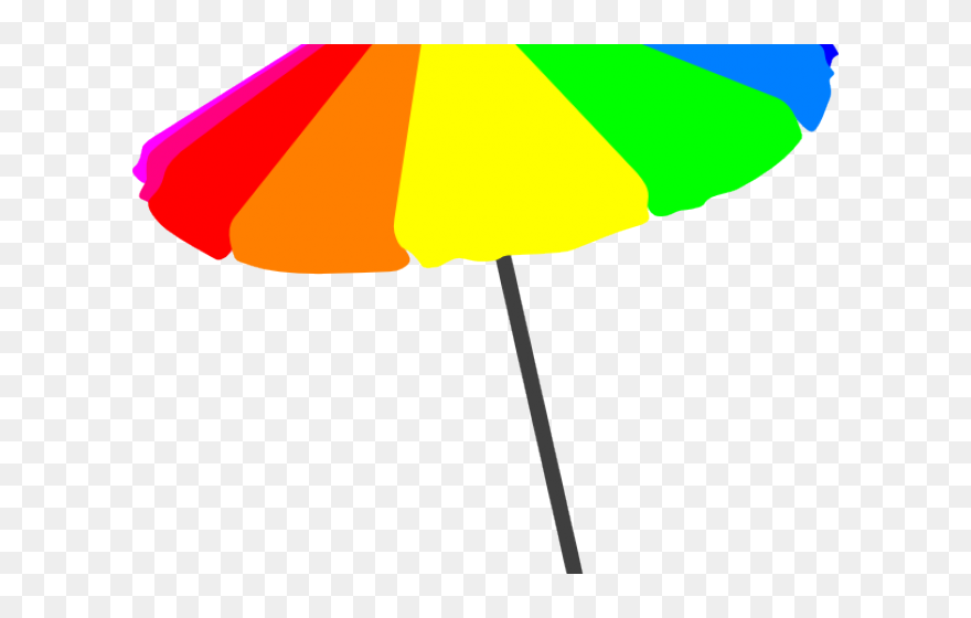Transparent Background Beach Umbrella Clipart - Png Download