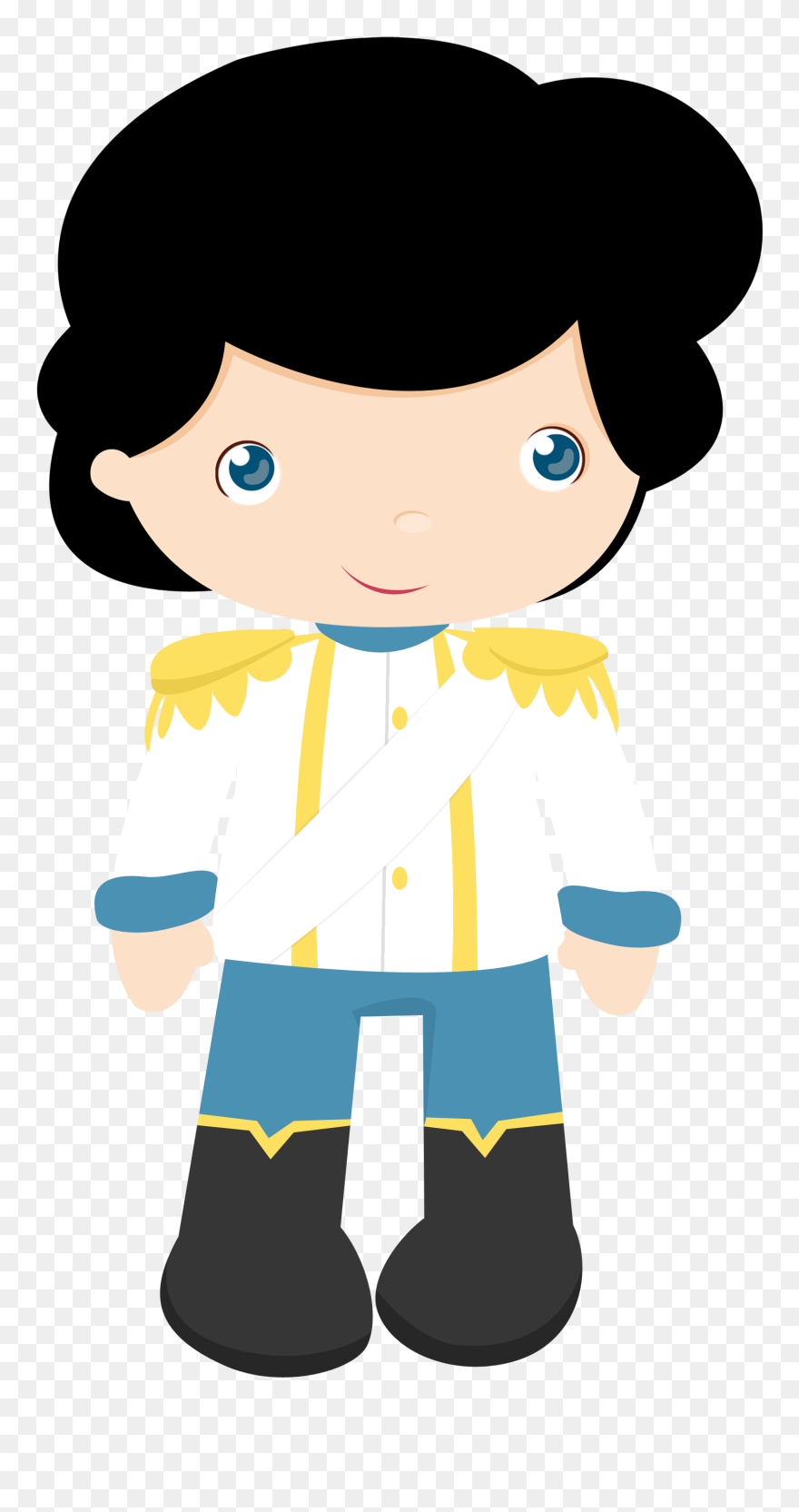 Cute Prince Charming Clipart - Png Download