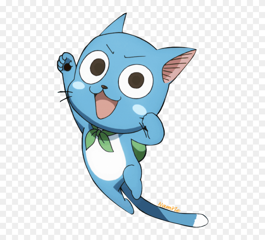 Cute Happy Fairy Tail Clipart