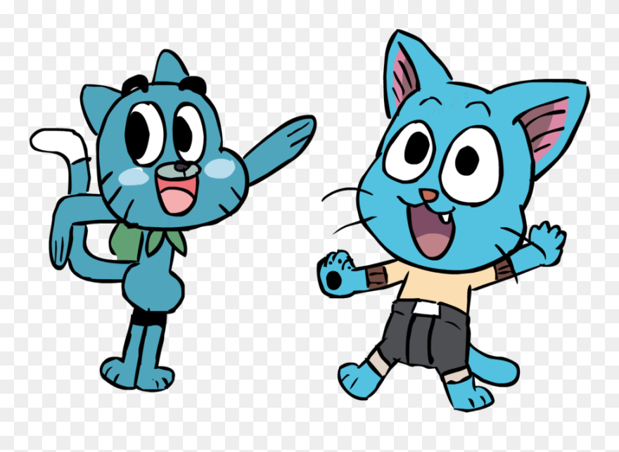 Clip Art Fictional Character - Happy Fairy Tail Gumball - Png Download
