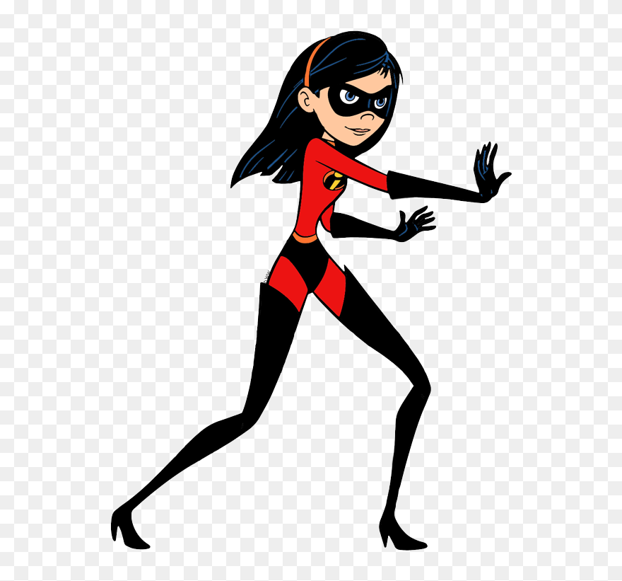 Incredibles Clip Art Disney Galore New Violet - Incredibles Clip Art - Png Download